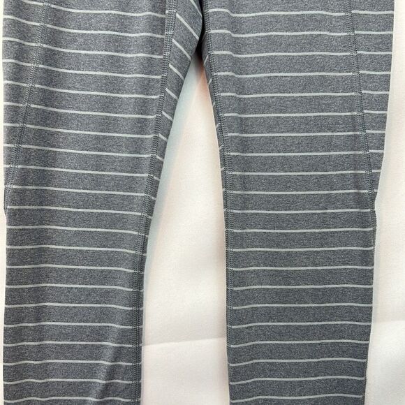 Athleta Gray striped leggings size XS EUC - Picture 3 of 13